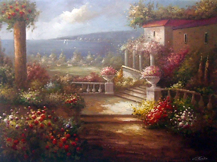 ME4818412 - 36"x48" Original Oil Painting