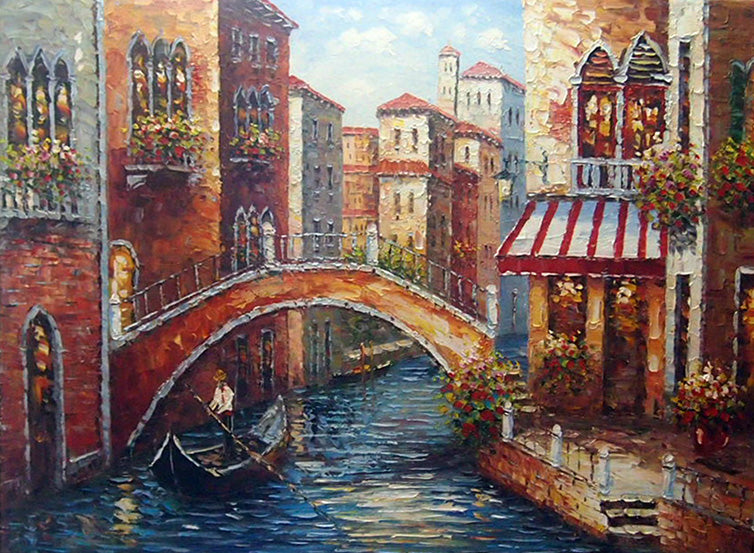 ME4818474 - 36"x48" Original Oil Painting