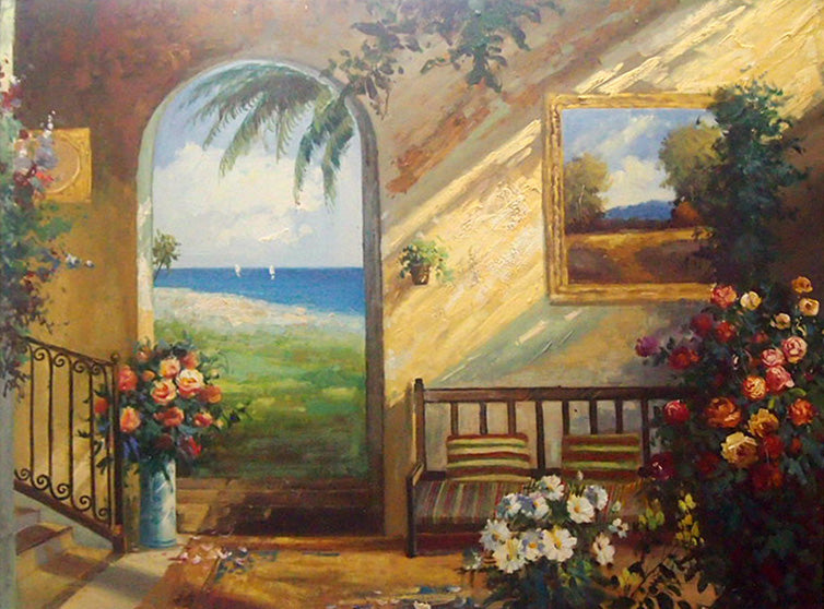 ME4818593 - 36"x48" Original Oil Painting