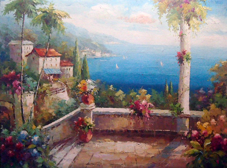 ME4818608 - 36"x48" Original Oil Painting