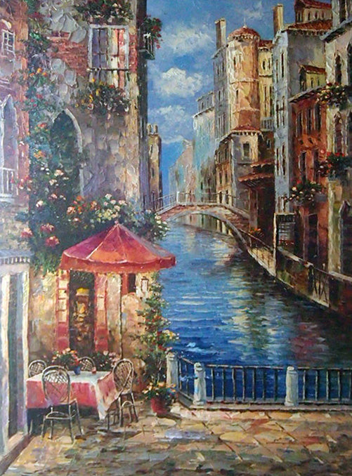 ME4818612 - 36"x48" Original Oil Painting