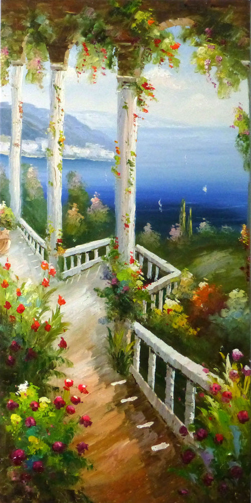 ME5013203 - 24"x48" Original Oil Painting