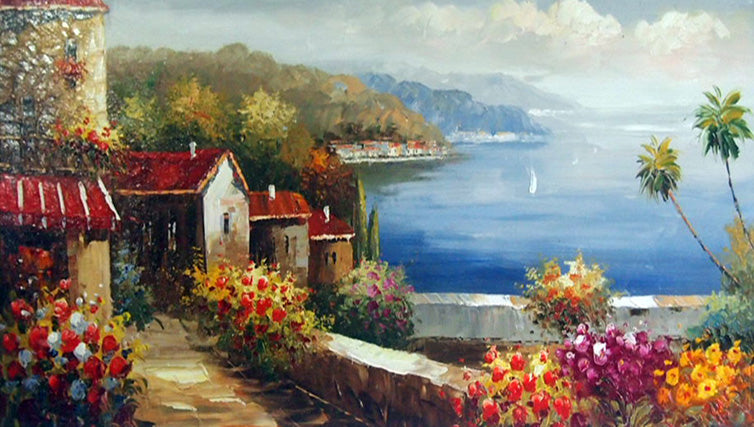 ME5017695 - 24"x48" Original Oil Painting