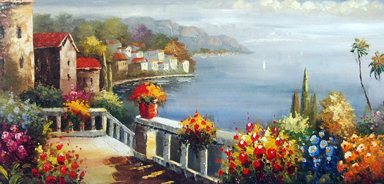ME5017705 - 24"x48" Original Oil Painting