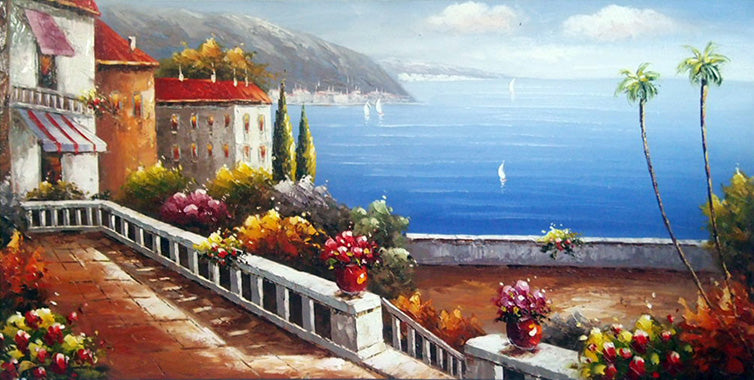 ME5017737 - 24"x48" Original Oil Painting