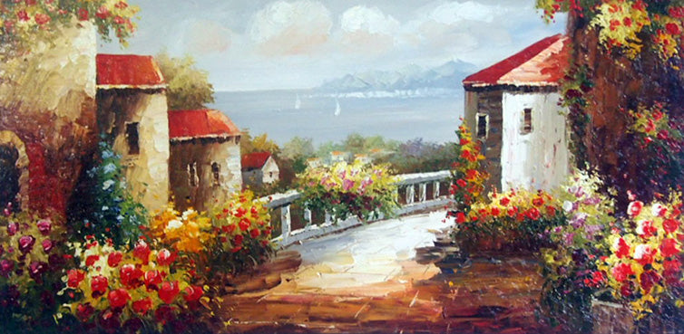 ME5017741 - 24"x48" Original Oil Painting