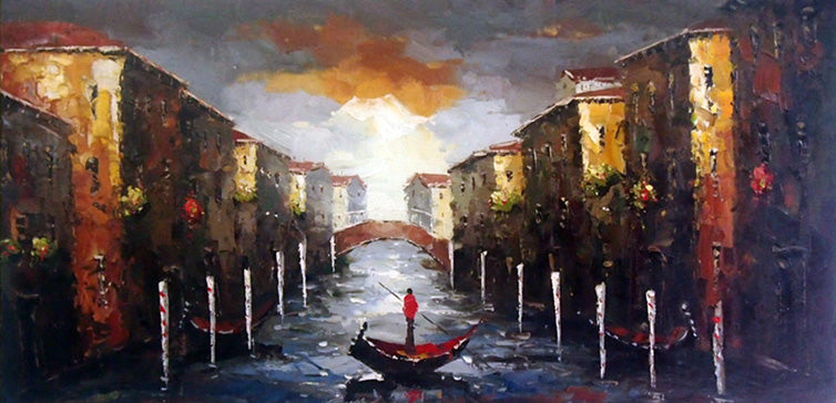 ME5017743 - 24"x48" Original Oil Painting