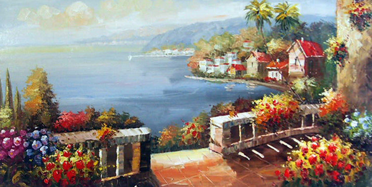 ME5017767 - 24"x48" Original Oil Painting