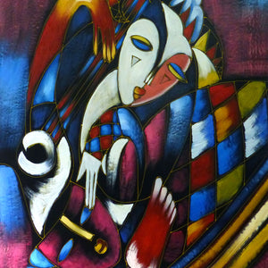 MY4813022 - 36"x48" Original Oil Painting