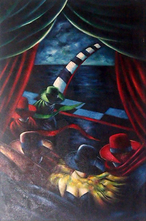 PT3618027 - 24"x36" Original Oil Painting