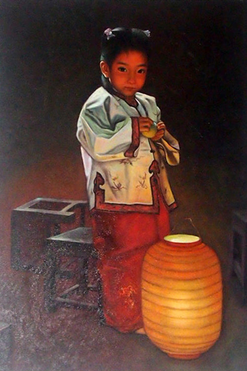 PT3618043 - 24"x36" Original Oil Painting