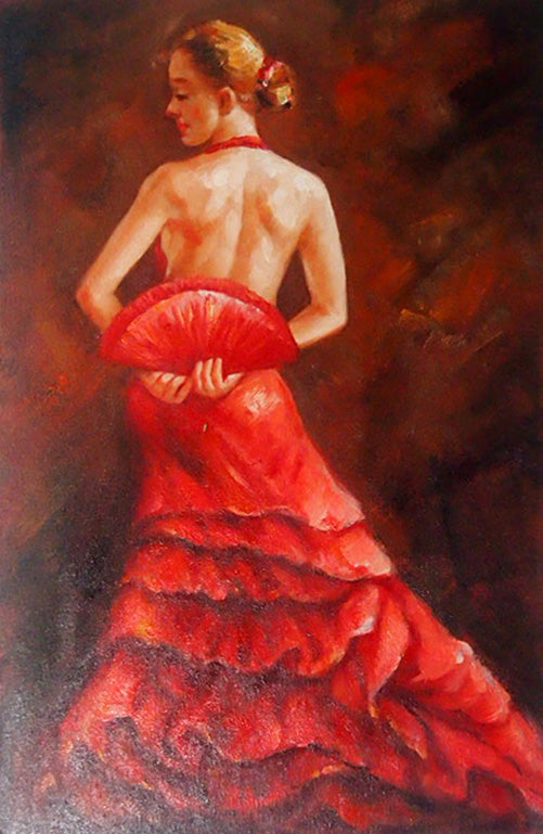 PT3618062 - 24"x36" Original Oil Painting