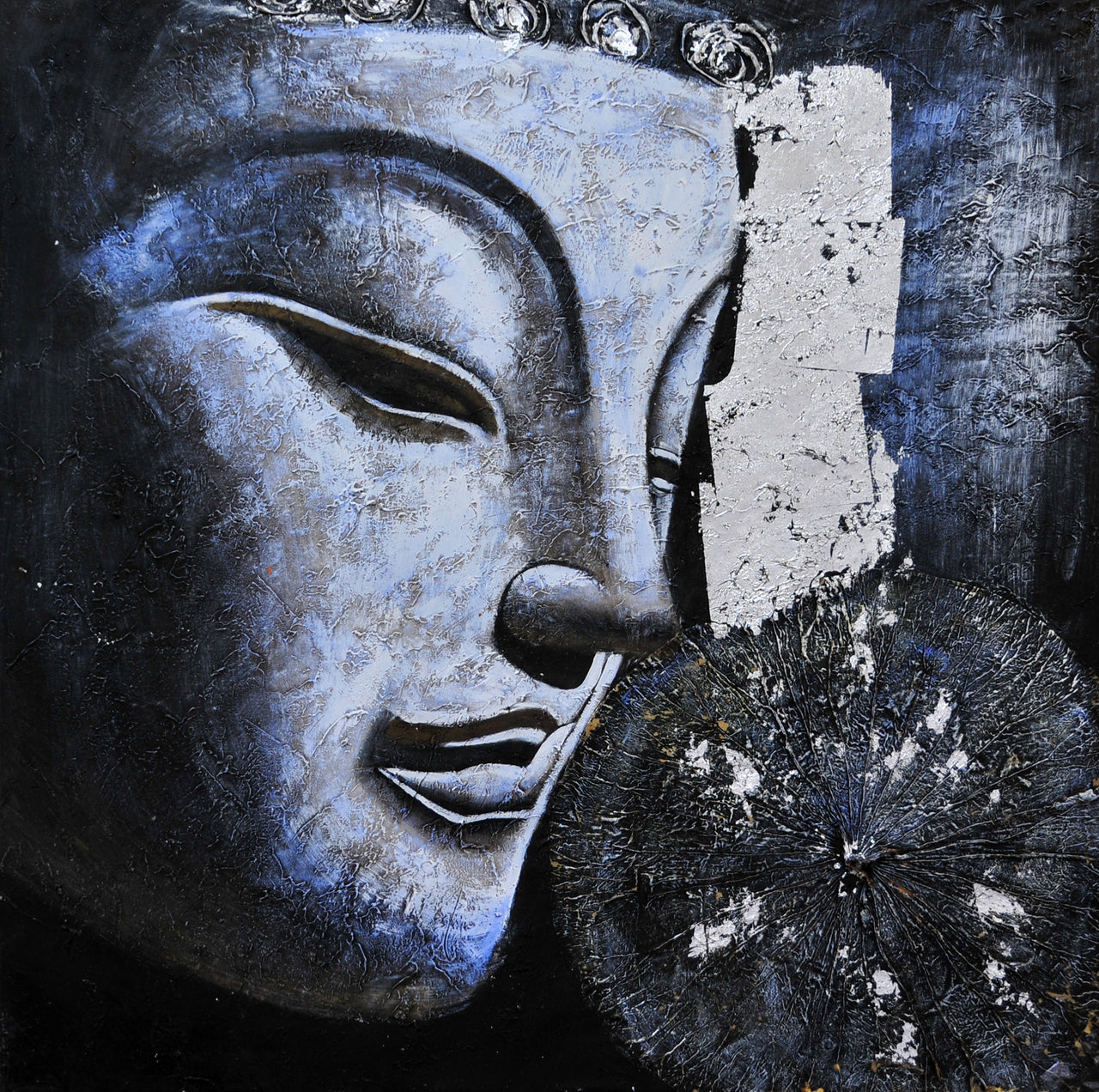 PT4017344 - 40"x40" Original Oil Painting