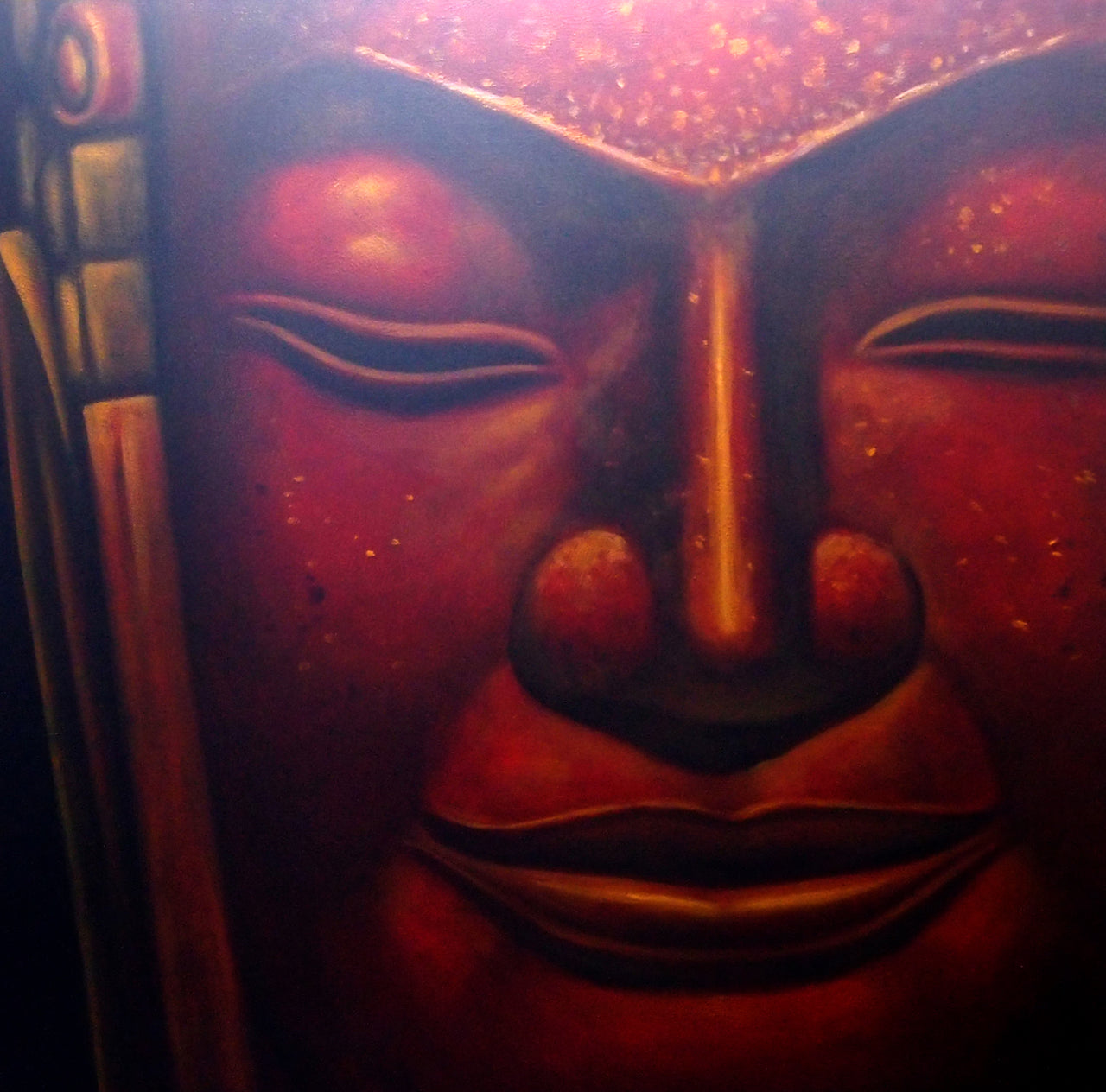 PT4020431 - 40"x40" Original Oil Painting