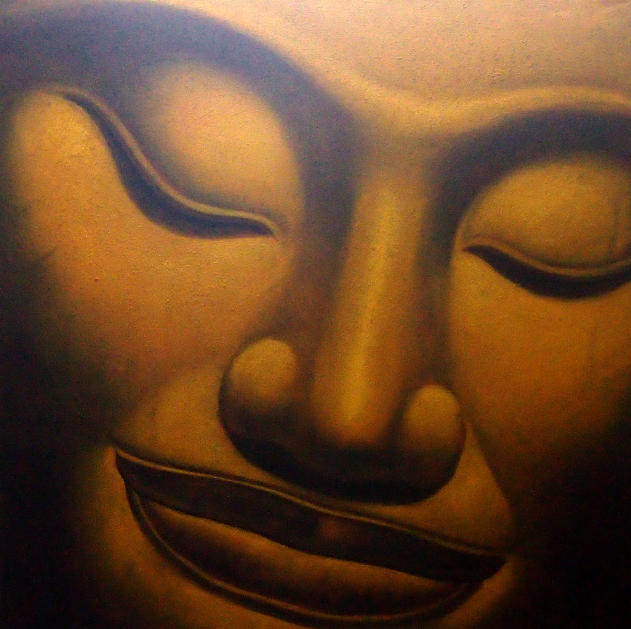 PT4020450 - 40"x40" Original Oil Painting