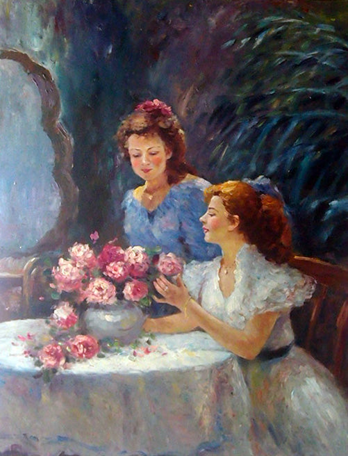 PT4818305 - 36"x48" Original Oil Painting