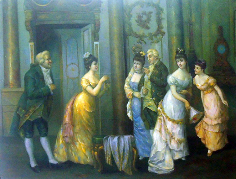 PT4818496 - 36"x48" Original Oil Painting