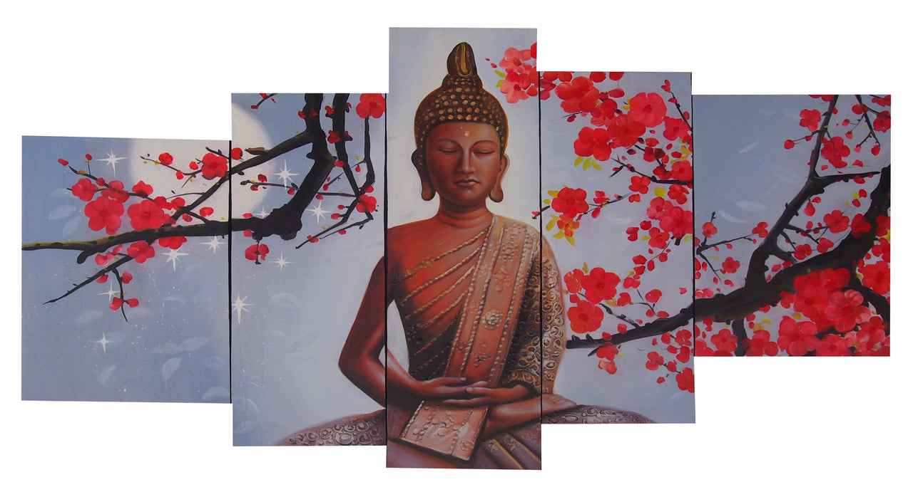 PTTT20485 - Triptych Original Oil Painting
