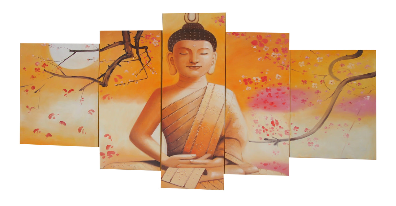 PTTT20541 - Triptych Original Oil Painting